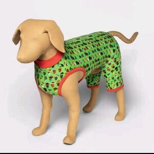 Wondershop Pet Dog African American Santa Print Size Small